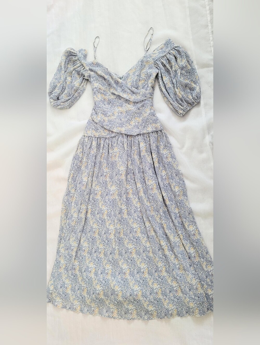 NWOT! ASTR The Label Anthro Formal Women's Cottagecore Floral Maxi Dress Small